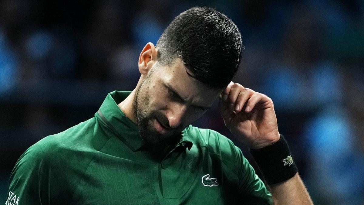 Djokovic y Musetti montan un buen lío en las ATP Finals