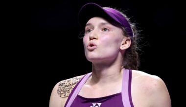 Se clasificó para las WTA Finals en el último suspiro, ya es la primera finalista