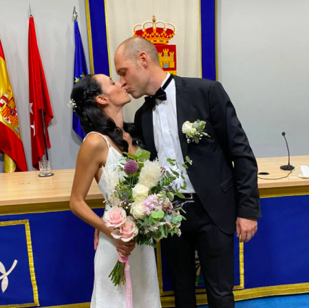 Ainhoa se casó en 2021 con Txema, su chico.