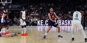 El estadounidense anotó la mejor canasta de la jornada en la Euroliga