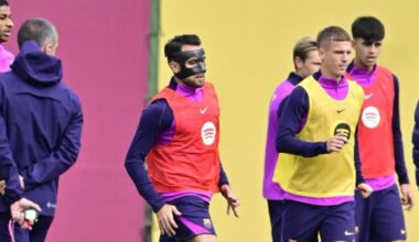 Sesión con Koundé a la espera de las decisiones de Flick