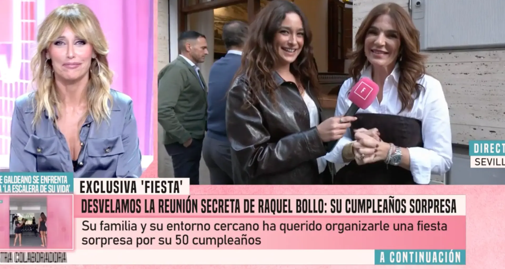 el 50 cumpleaños de Raquel Bollo