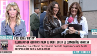 el 50 cumpleaños de Raquel Bollo