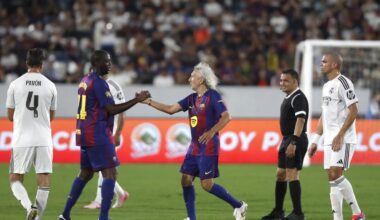 'Mágico' triunfo del Barça en el Clásico de leyendas en El Salvador