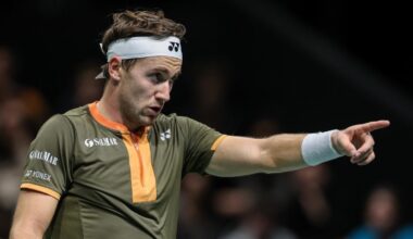 Casper Ruud, presente en Turín como segundo reserva