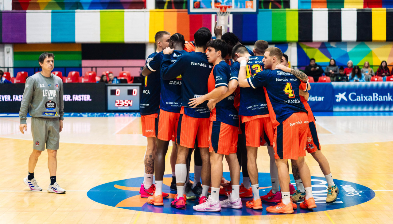 El Básquet Coruña volvió a hacer un gran trabajo colectivo