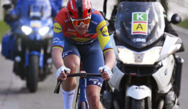 Pedersen carga contra una costumbre muy arraigada en el ciclismo: “Son horribles"