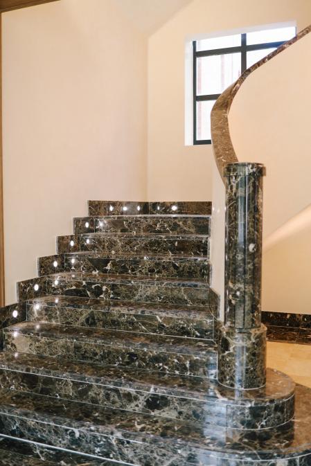 La escalera de la Residencia Vives