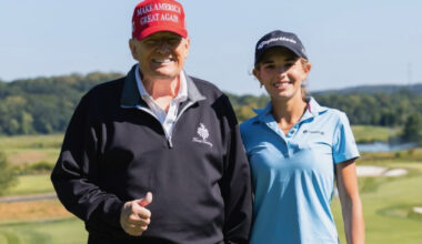 La nieta de Donald Trump e hija de la pareja de Tiger Woods debuta en el LPGA Tour con 18 años