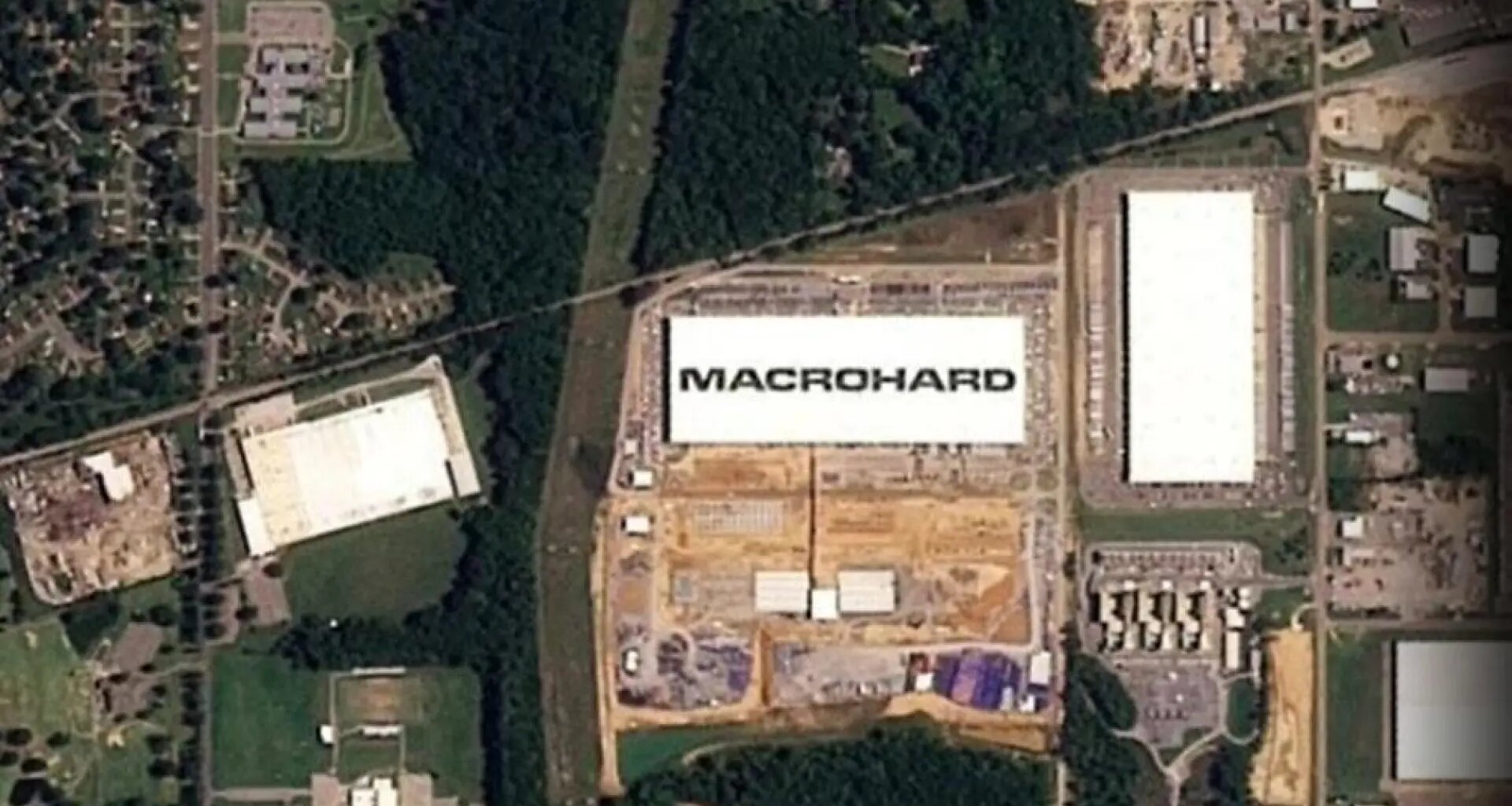 se llama 'Macrohard' y su nombre se lee "desde el espacio"