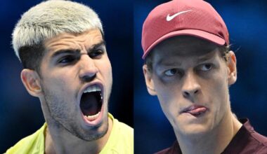 Sinner se adelanta a Alcaraz, así quedan cruces y clasificación