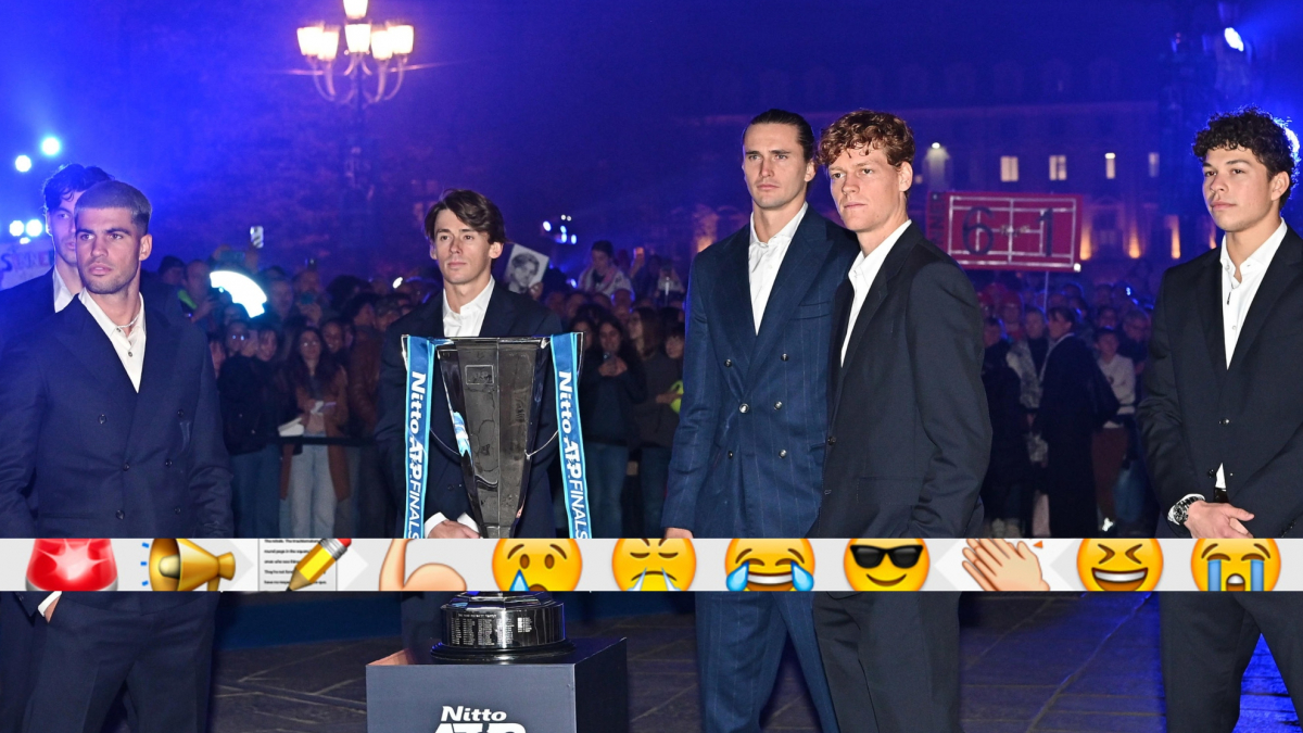 Los espías de las ATP Finals y la bicicleta de Carlos Alcaraz