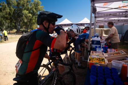 Gravel Burn avituallamiento