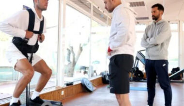 25 días antes de viajar a Seúl para jugar con Sinner