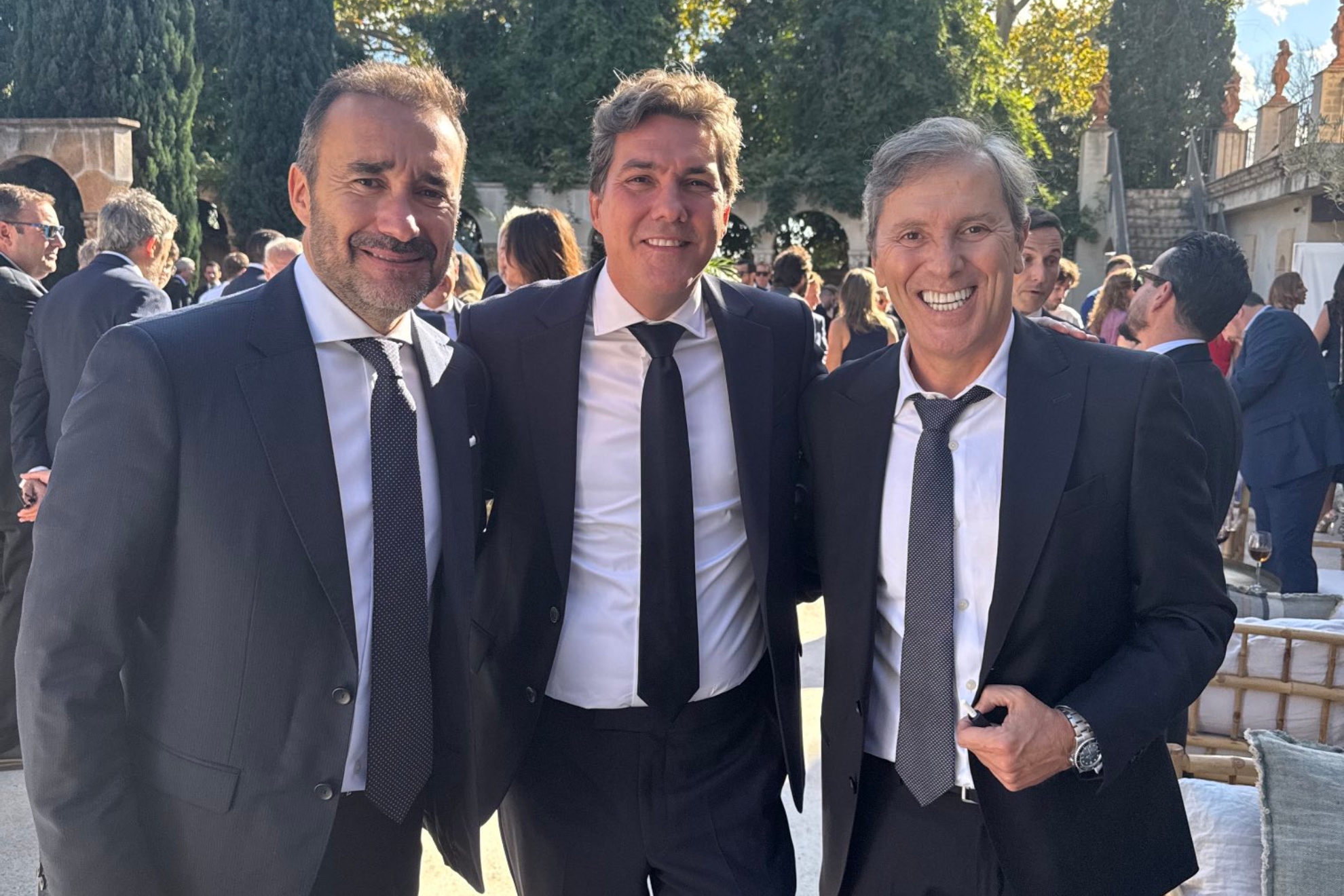 Juanma Castaño, Gustavo Martínez y Paco González.