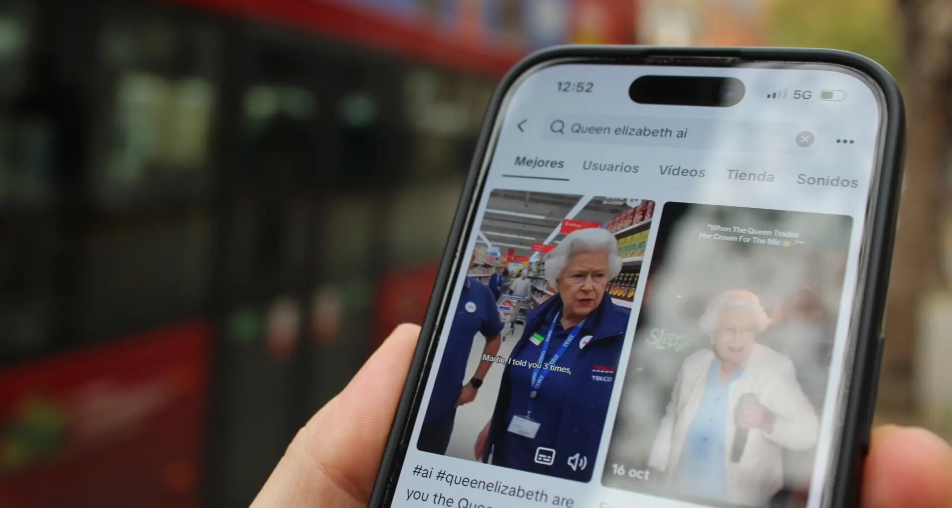 La reina Isabel II resurge como meme viral en redes sociales con vídeos generados por IA