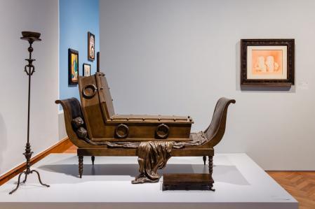 'Madame Récamier', la escultura que Magritte ya no vio materializada y que cierra la muestra de Amberes