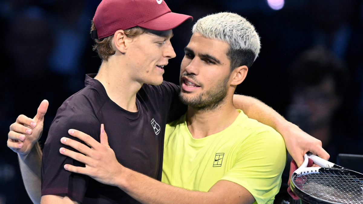 Alcaraz y Sinner en lo más alto