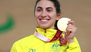 Fallece repentinamente una ciclista australiana paralímpica, oro en Tokio
