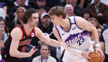 Exhibición de Lauri Markkanen con 47 puntos ante los Bulls en un partido de casi 300 puntos