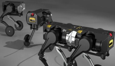 Este perro robot puede caminar o rodar y se divide en dos para adaptarse a cualquier situación