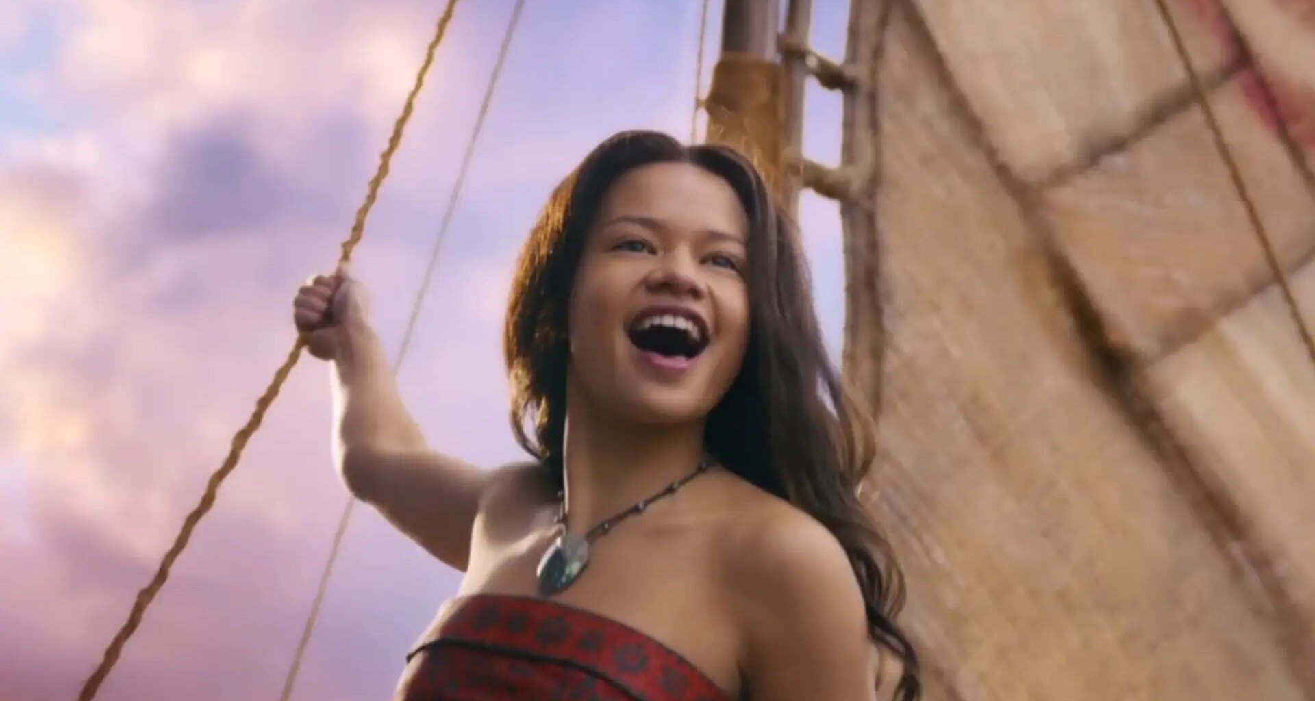 Disney lanza el primer avance del live action de Vaiana (Moana), con Catherine Laga'aia y Dwayne Johnson