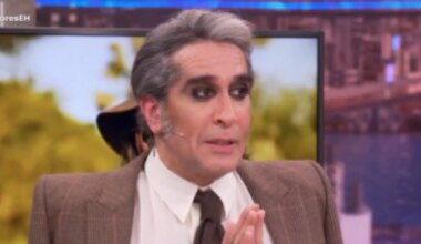 "Me vio un poco simio"