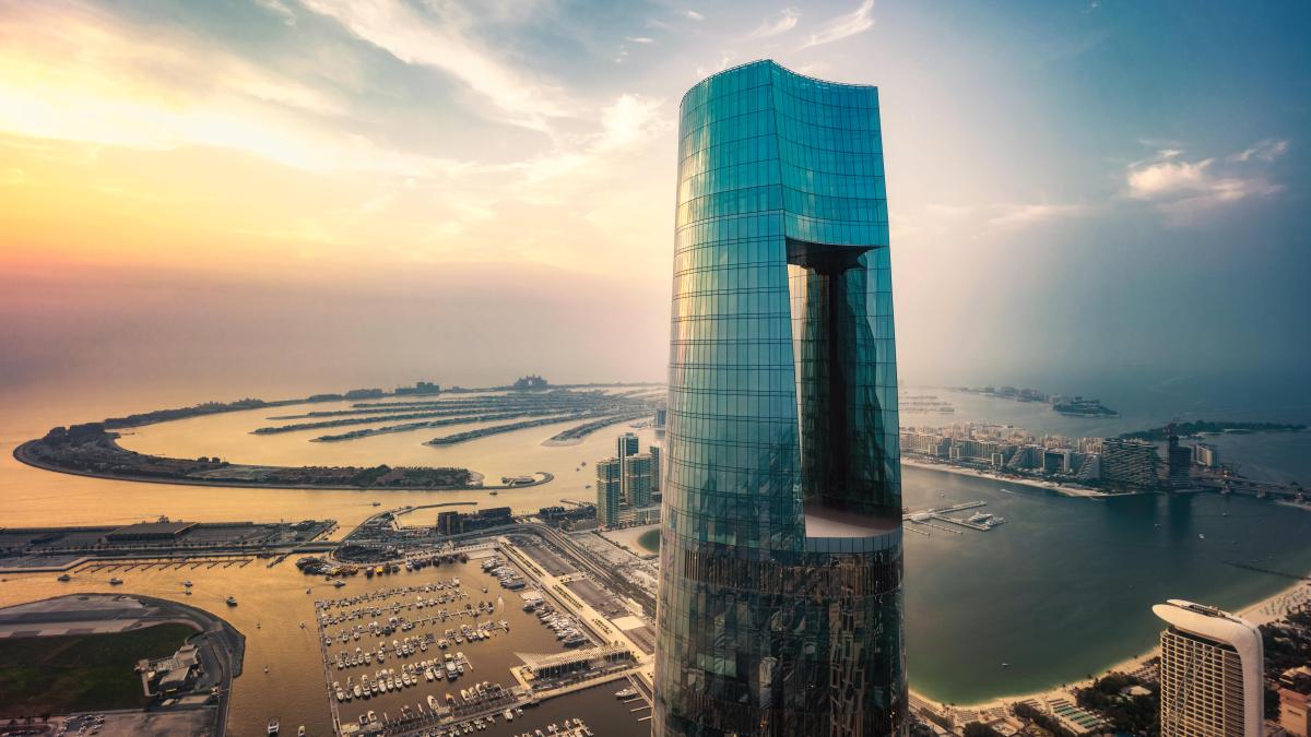 El hotel más alto del mundo en la ciudad de los récords