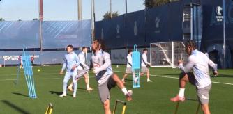 El equipo blanquiazul se ha ejercitado en la Ciudad Deportiva Dani Jarque después de cuatro días de descanso.