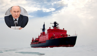 Putin construye un rompehielos nuclear para impulsar el dominio de Rusia en el Ártico