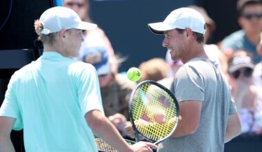 Lleyton Hewitt, 44 años, vuelve a las pistas y arrasa junto a su hijo Cruz, de 16