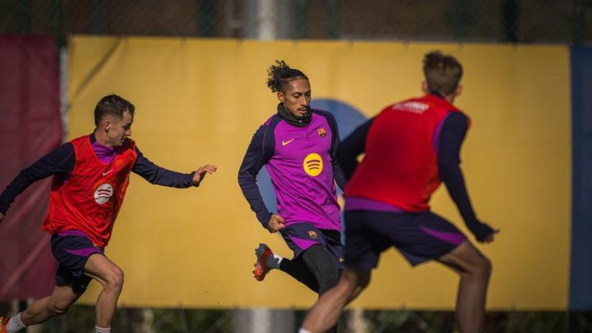 Lamine avanza pensando en el Athletic, sin prisas con Pedri y dos novedades en la sesión