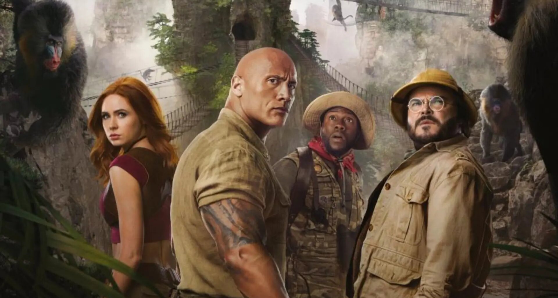 Jumanji 3 presenta su primera imagen oficial con la vuelta del elenco capitaneado por Dwayne Johnson