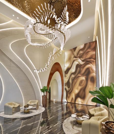 Lobby del Ciel Dubai Marina