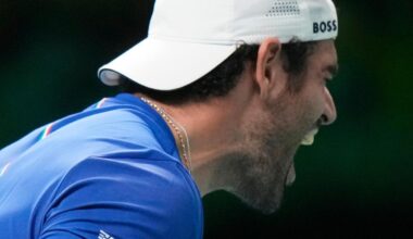 Primer zarpazo de Berrettini en la Italia sin Sinner en la Copa Davis