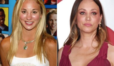 La evolución 'beauty' de Kaley Cuoco, antes y después de saltar a la fama
