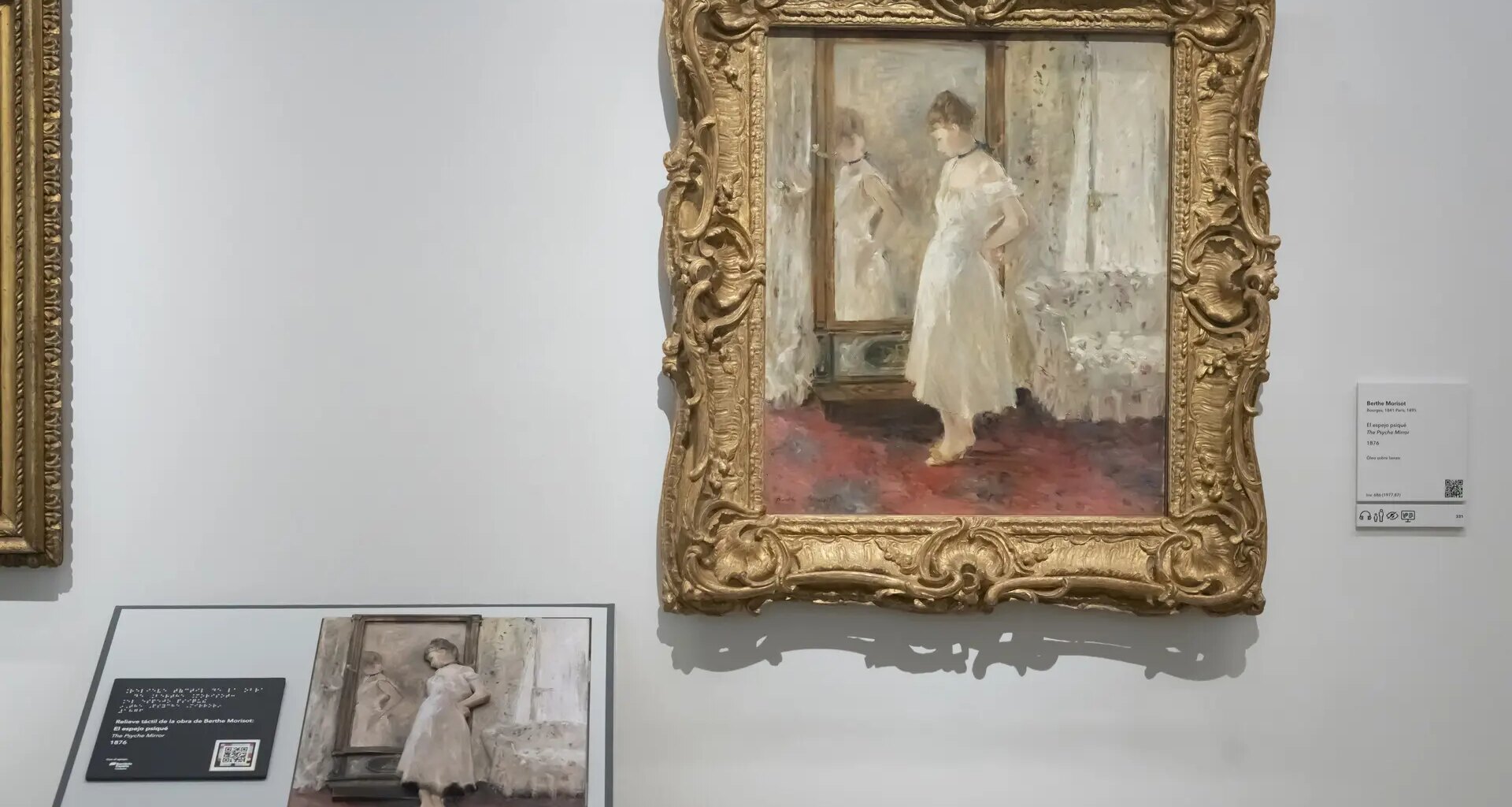 El Museo Thyssen-Bornemisza presenta 'Tocar para ver', cinco obras adaptadas a personas con discapacidad visual