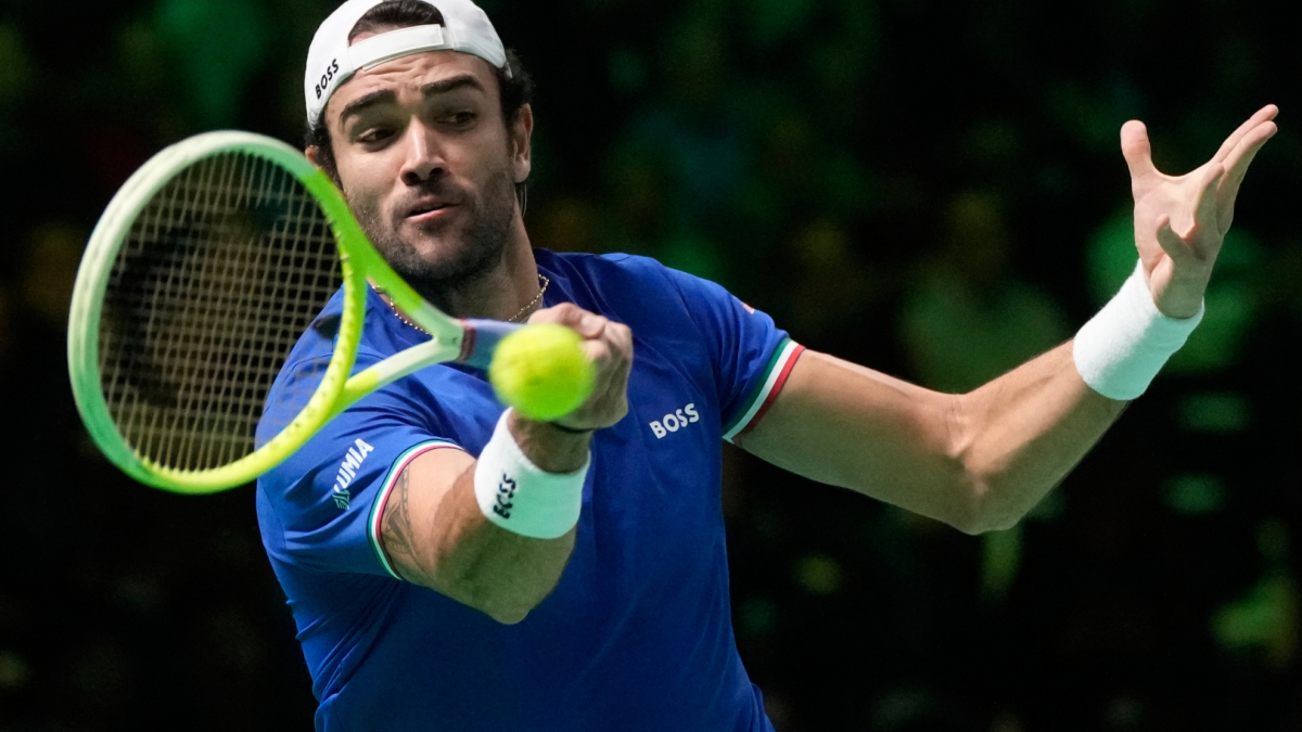 Berrettini no le falla a Italia y sitúa la final de la Copa Davis a una victoria