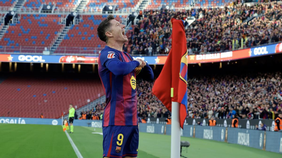 Lewandowski superó a Alan Shearer y a Ibrahimovic, y ya va a por Messi y Cristiano