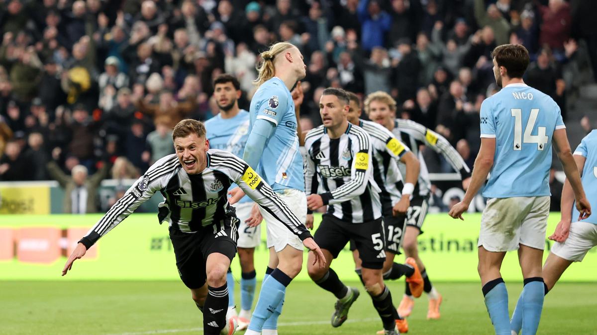 Un doblete de Barnes hunde al City de Guardiola en Saint James' Park