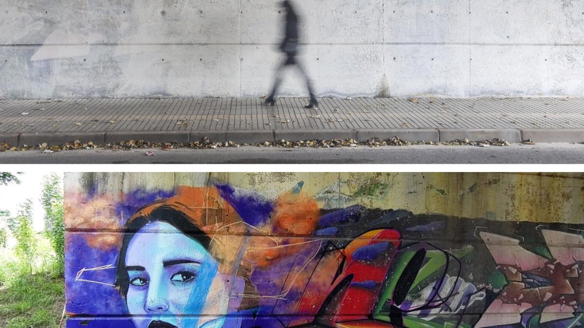 Arte urbano eliminado de golpe y brochazo