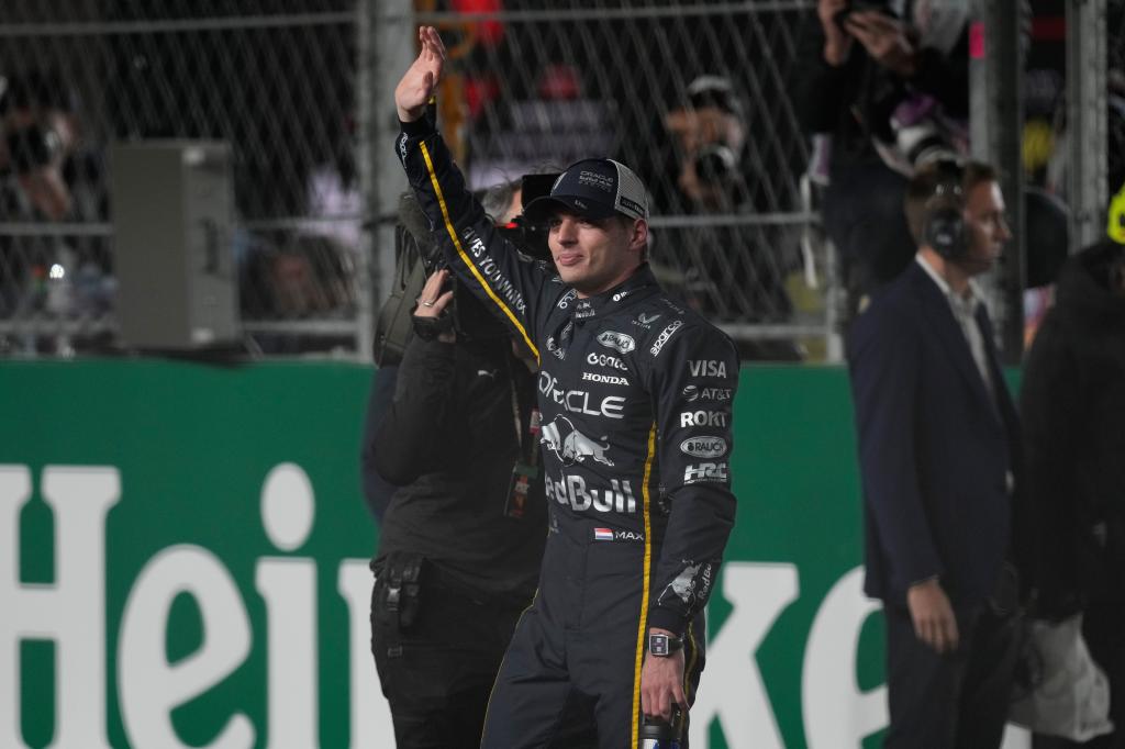 Verstappen, ganador en Las Vegas.