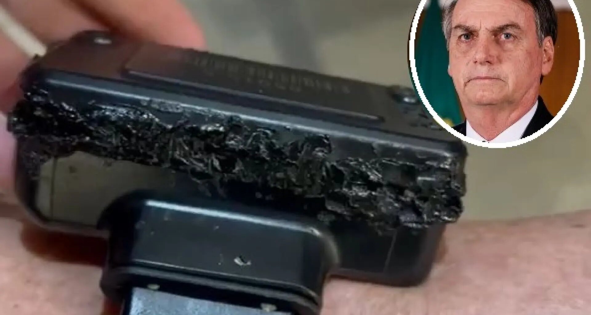 El hijo de Bolsonaro atribuye a la "desesperación" el intento de su padre de manipular la tobillera