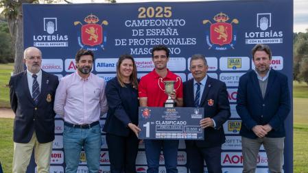 Ereño, en el podio del Campeonato de España