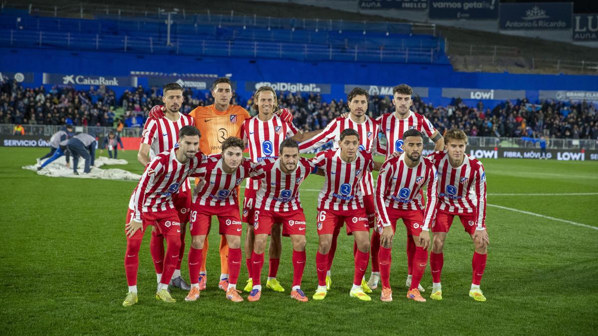El 1x1 del Atlético de Madrid, ante el Getafe