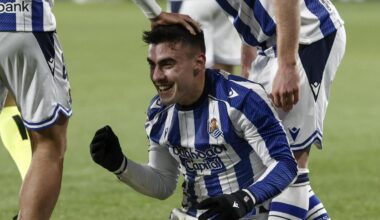 Barrenetxea confirma que tuvo rotura y que en el golazo estaba "ahogado" y ni se lo pensó