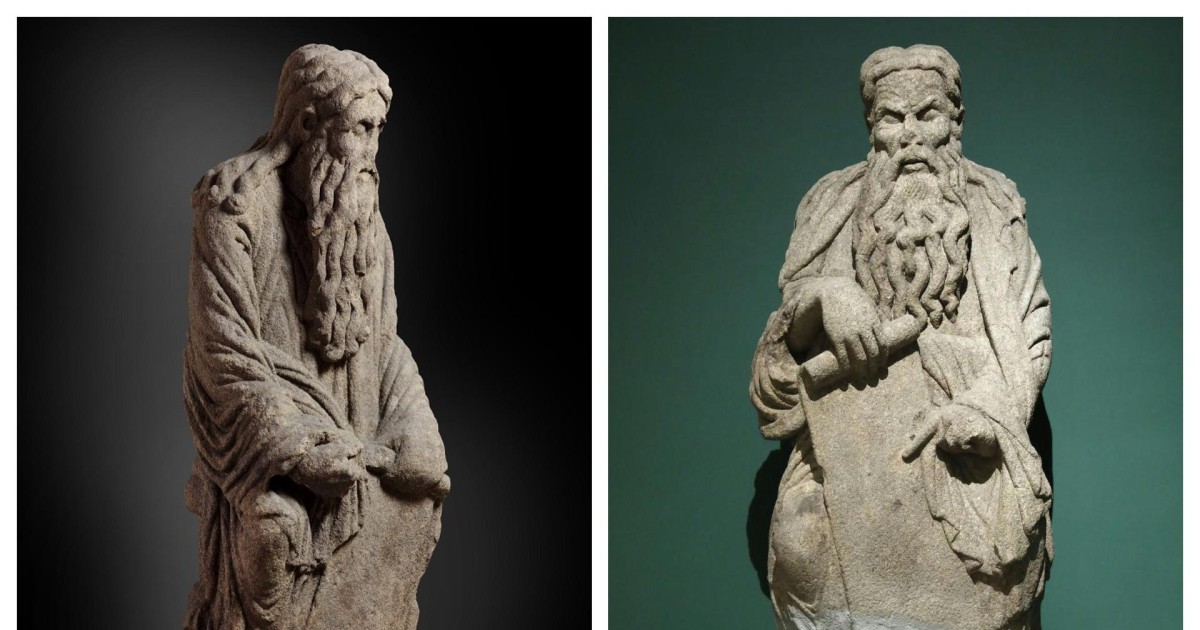 Así son las esculturas del Maestro Mateo que los Franco almacenaban en el Pazo de Meirás