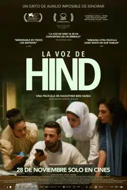 'La voz de Hind' cartel
