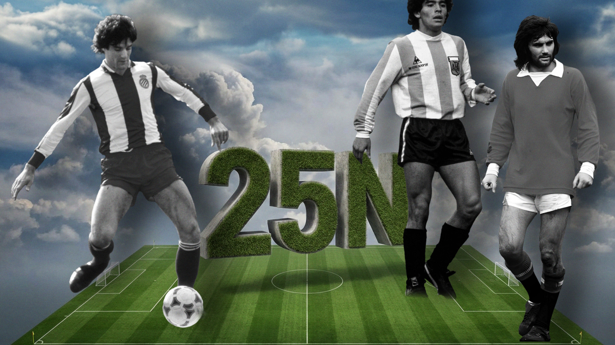 Maradona, Canito y Best, tres genios unidos por una fecha trágica