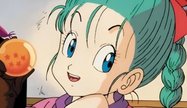 La escena en la que Bulma, mientras estaba en la ducha, rompió la cuarta pared en la serie de Dragon Ball